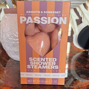 Asquith & Somerset Passion Peach 8 Ct Shower Steamers